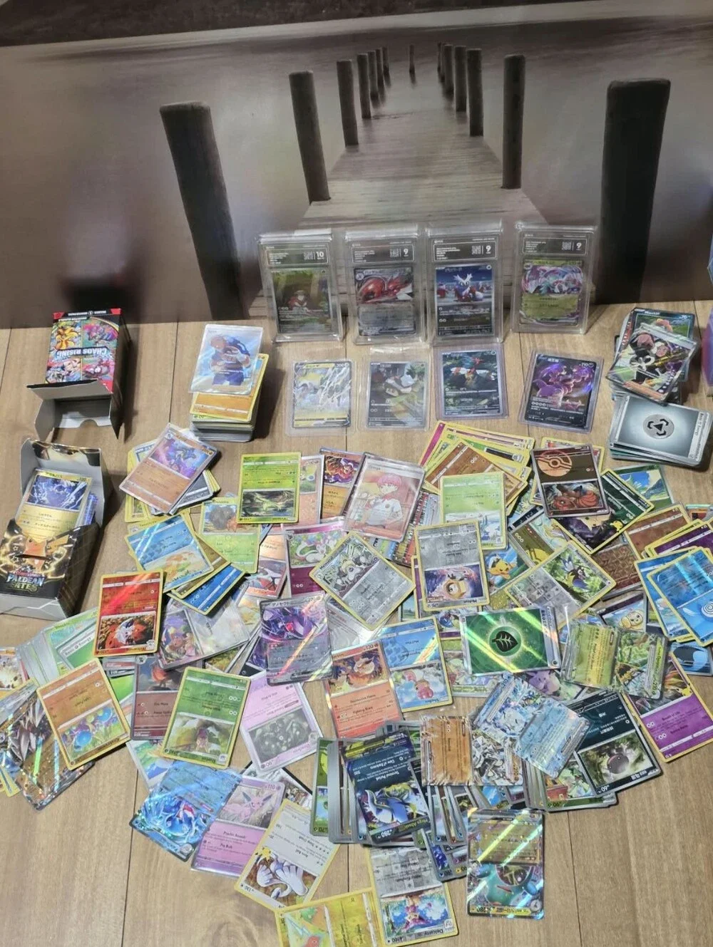 Mixed Trading Card Lot - Multicolor Collectible Cards Graded Pokemon
